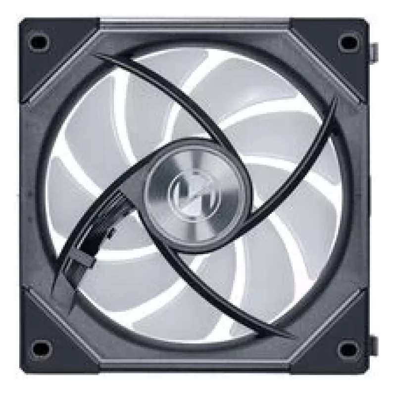 LIAN LI UNI FAN SL-INF 120 ARGB Reverse Blade PWM 4-Pack, melns