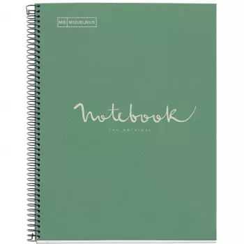 Writing Notebook MAUL A613551 A4 80 Sheets zaļa