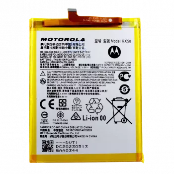 Motorola litija polimēru akumulators KX50 viedtālrunim Motorola Moto G Pro (SB18C57819)