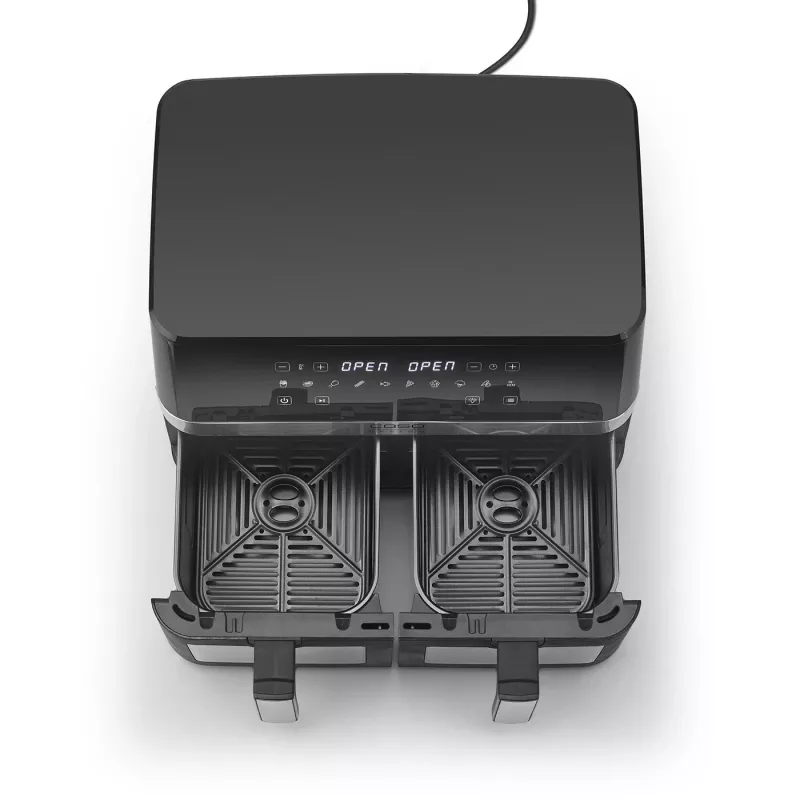 Caso gaisa fritieris | DuoChef | Jauda 2200 W | Tilpums 14 L | Melns
