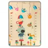 Play Foam Mat milly mally modelis 4688 — sarullēts putu paklājiņš ar lācīša un vaļa apdruku