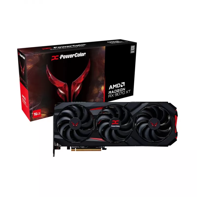 PowerColor Red Devil Radeon RX 9070 XT 16GB GDDR6 PCIe 4.0 grafikas karte