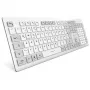 Sharkoon OfficePal K30W baltā Vācijas izkārtojuma gumijas taustiņu tastatūra