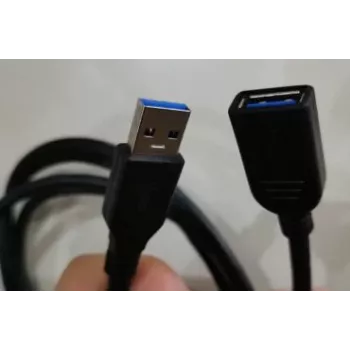 Microconnect MC-ITH-USB3AAF-002 USB kabelis USB 3.2 Gen 1 (3.1 Gen 1) 1,8 m USB A Melns