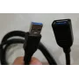 Microconnect MC-ITH-USB3AAF-002 USB kabelis USB 3.2 Gen 1 (3.1 Gen 1) 1,8 m USB A Melns