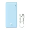 Baseus Airpow litija polimēra (LiPo) 20000 mAh zils