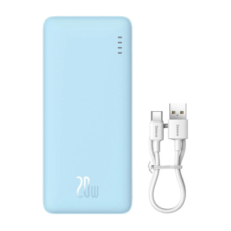 Baseus Airpow litija polimēra (LiPo) 20000 mAh zils