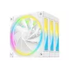DeepCool FL12R WH ARGB 120mm korpusa ventilatori 3 komplektā