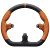 Sim sacīkšu stūres aploks Asetek SimSports GT Rim Closed D ādas oranža