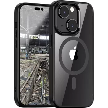Cover JT BERLIN Pankow Hybrid MagSafe iPhone 15 6.1 inch Melns