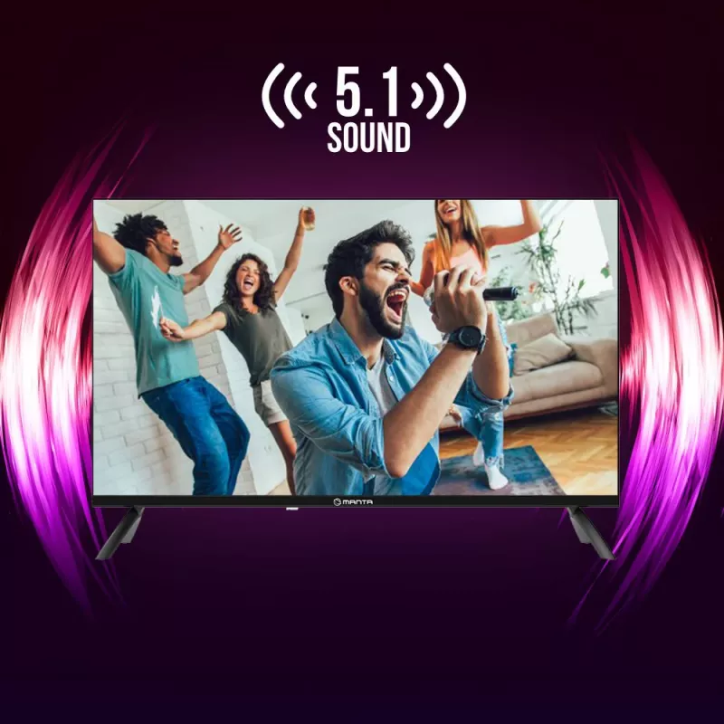 TV Manta 32LHA123E 32 collu HD LCD 1366 x 768