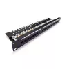 DIGITUS Professional DN-91624U – plāksteru panelis – RJ-45 x 24 – melns, RAL 9005 – 1U (19 inch)