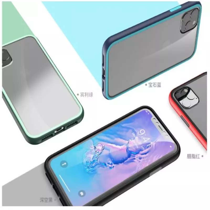 Telefona maciņš COMMA Joy iPhone 11 Pro — triecienizturīgs, zils