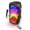 Esperanza EP156 BT FM LED RGB KARAOKE skaļrunis melns 20W