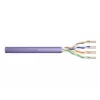 DIGITUS Professional - Patch-Cable - RJ-45 (M) uz RJ-45 (M) - 1,0m - UTP - CAT 6e - Ekranēts, Bezāķa - Dzeltens (DK-1612-010/Y)