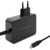 GaN strāvas adapteris QOLTEC 52387 90W 1x USB‑C 5–20V