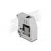 DeLOCK DIN sliedes adapteris RJ45 ligzda uz RJ45 ligzdu Cat.6A pelēks