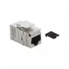 Patch paneļa keystone modulis DELOCK RJ45 Cat.6A ar skrūves aizsargvāciņu, zils
