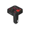 SAVIO FM raidītājs, Bluetooth 5.3, QC 3.0 lādētājs, LED displejs, Bass Boost, TR-15, melns