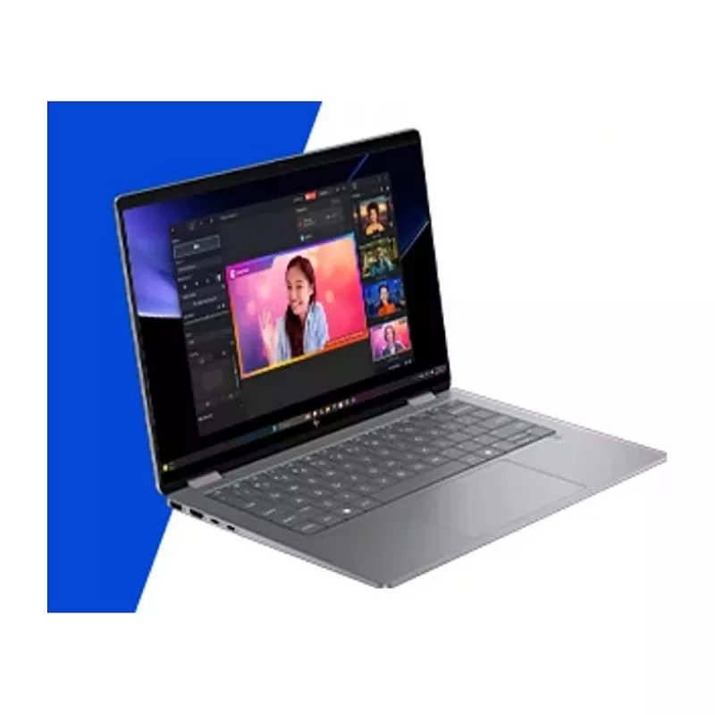 HP OmniBook X Flip Next Gen AI klēpjdators 14-fm0056ng - Flip dizains - Intel Core Ultra 5 226V / 2.1 GHz - Win 11 Home - Arc Graphics 130V - 16 GB RAM - 512 GB SSD NVMe - 35,6 cm (14)
