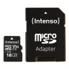 ATMIŅA MICRO SDHC 16GB C10/W/ADAPTER 3433470 INTENSO