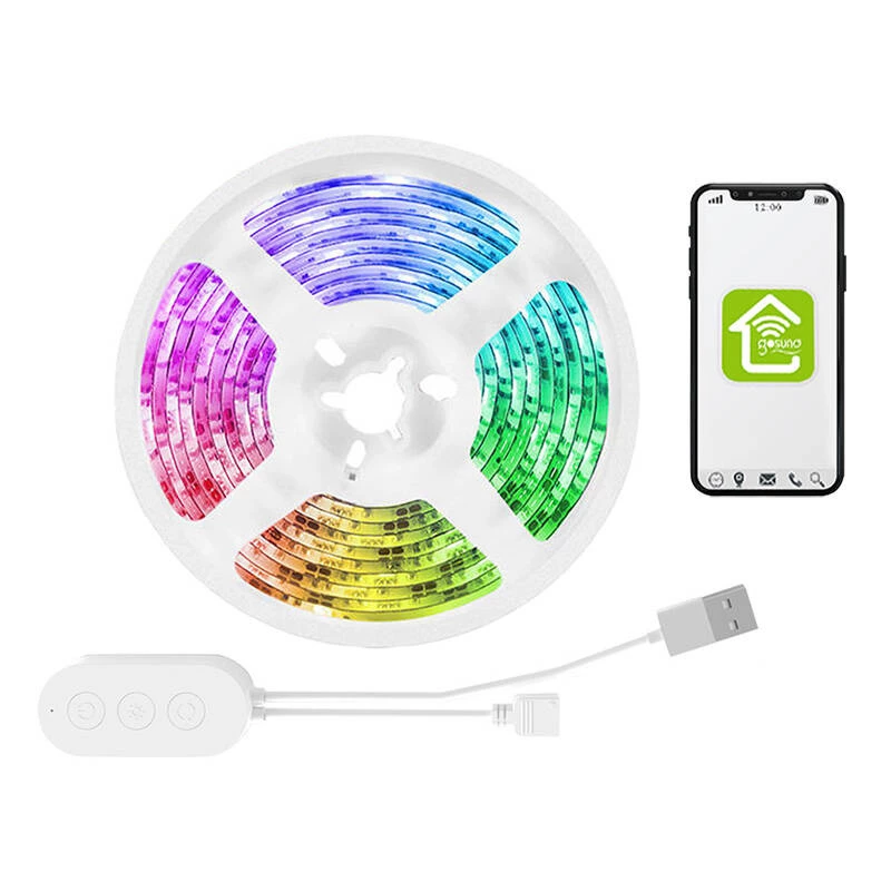 LED lente Gosund SL1 WiFi RGB 2,8 m — Tuya saderīgs viedais apgaismojums