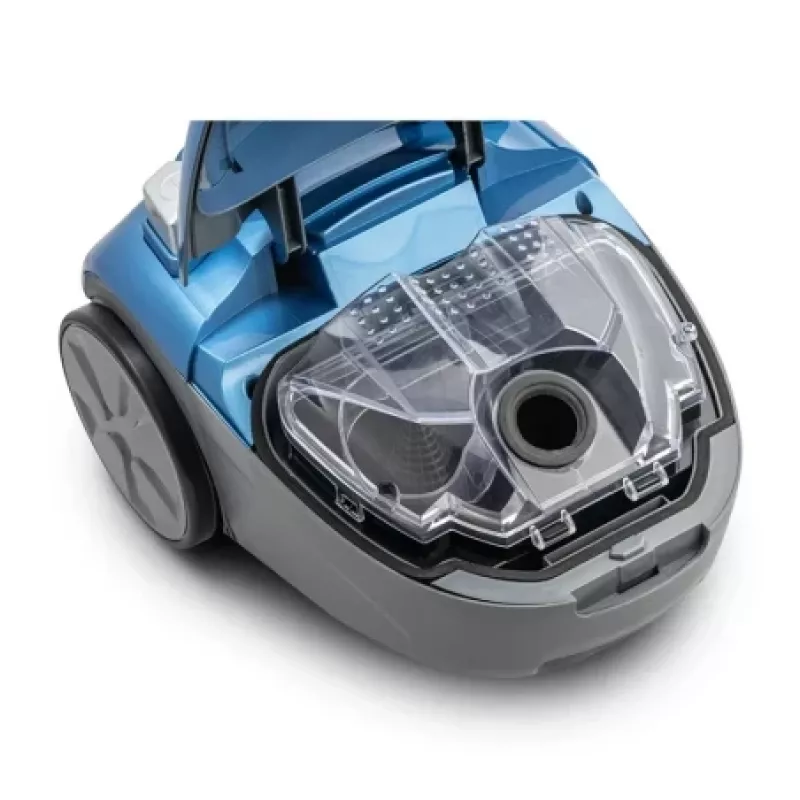 Bezmaisa putekļsūcējs ZELMER ZVC032P zils 1200W, kompakts cilindra dizains