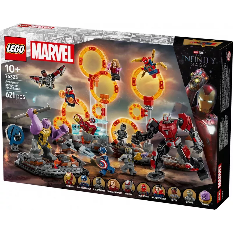 LEGO MARVEL 76323 Avengers: Endgame - Pēdējā kauja