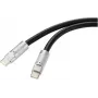 Renkforce USB-C® kabelis USB 2.0 USB-C® spraudnis, USB-C® spraudnis 1,00 m Melns RF-6056872 (RF-6056872)