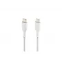 Pīts USB-C uz USB-C kabelis 1m Balts