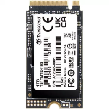 SSD disks Transcend 1 TB M.2 PCI Express 4.0 NVMe 3D NAND TS1TMTE410S