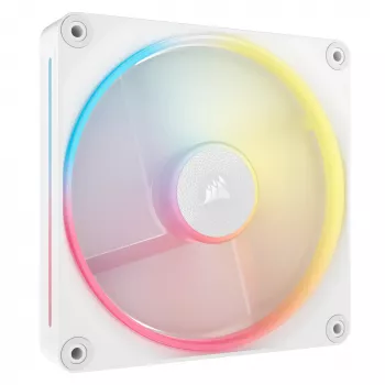 Ventilators Corsair iCUE LINK LX140-R RGB 14 cm balts 2000 RPM