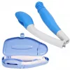 Pārnēsājama intīmās higiēnas ierīce SUNDO 60336 Easywipe — 410 mm, balta, salokāms personīgās tīrīšanas instruments