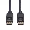 DisplayPort kabelis ROLINE 11445764 5m melns ar savienotājiem DisplayPort–DisplayPort