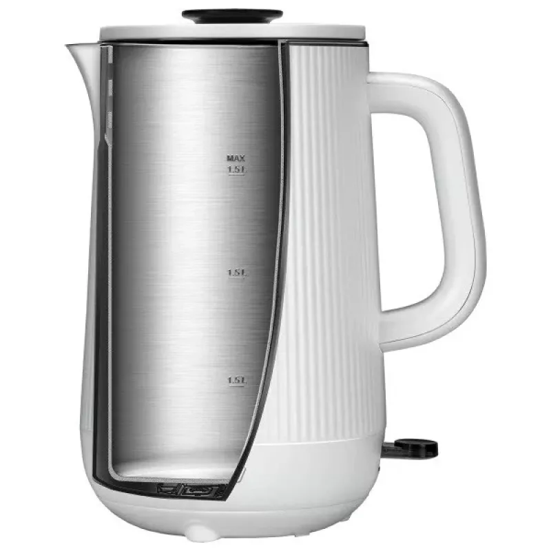 MPM MCZ-115 elektriskā tējkanna 1.5 L 1800 W Balta