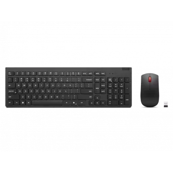 Lenovo bezvadu tastatūra un pele melnā krāsā
