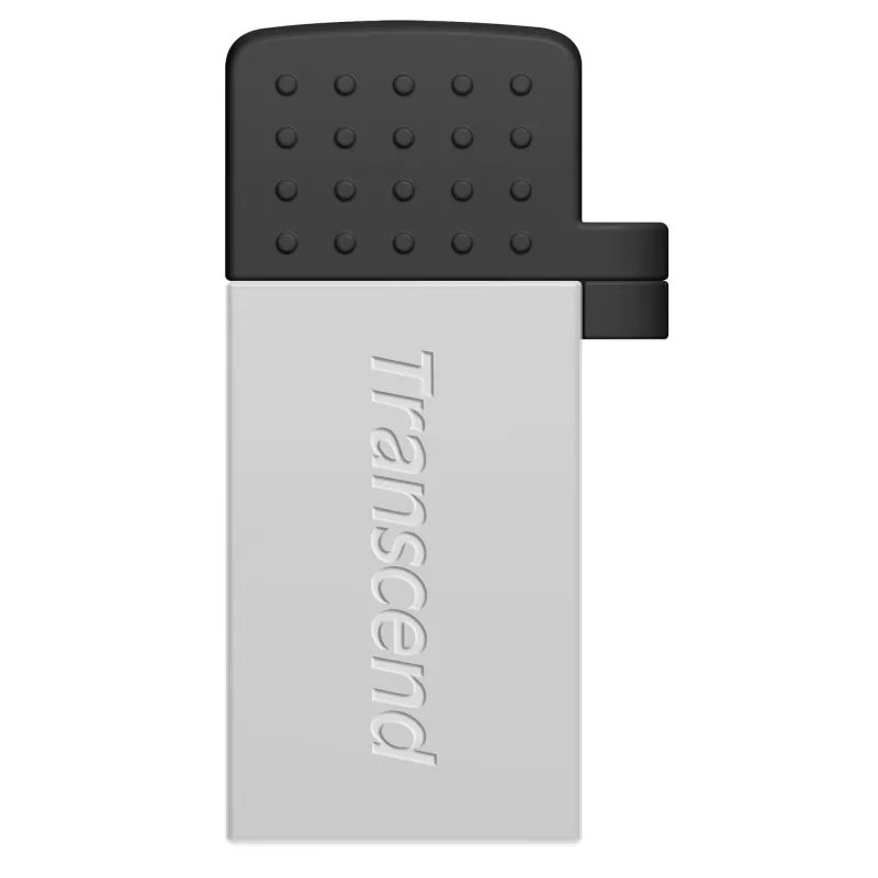 Transcend JetFlash Mobile 380 - USB zibatmiņa - 16GB - USB2.0 - sudraba krāsā (TS16GJF380S)