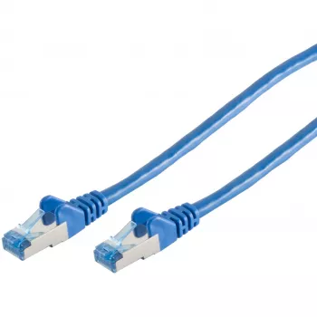 Tīkla kabelis S/CONN 75715-B zils 5m Cat6a S/FTP