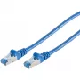 Tīkla kabelis S/CONN 75715-B zils 5m Cat6a S/FTP