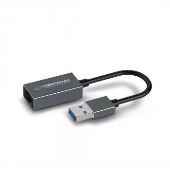 Esperanza ENA101 Ethernet 1000 Mb/s adapteris USB 3.0-RJ45