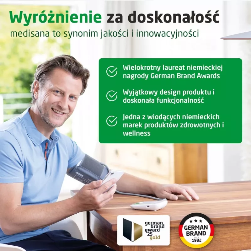 Medisana BU 572 augšdelma asinsspiediena mērītājs (balts)
