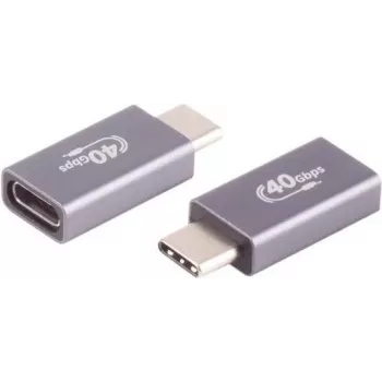 USB-C adapter ShiverPeaks Pro 4.0 Metal, USB-C uz USB-C, metāla korpuss