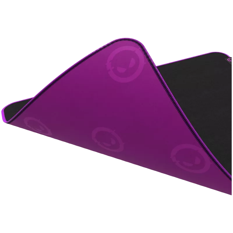Lorgar Main 315, Gaming peles paliktnis, ātrgaitas virsma, purpura pretslīdes gumijas pamatne, izmērs: 500mm x 420mm x 3mm, svars 0.39kg