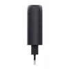 TRUST Maxo 100W 2-portu USB-C GaN lādētājs — 100 W, 2× USB-C, maks. 20 V, 2 m kabelis, melns
