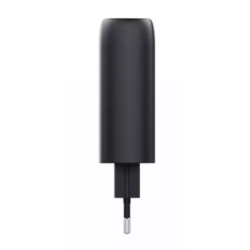 TRUST Maxo 100W 2-portu USB-C GaN lādētājs — 100 W, 2× USB-C, maks. 20 V, 2 m kabelis, melns