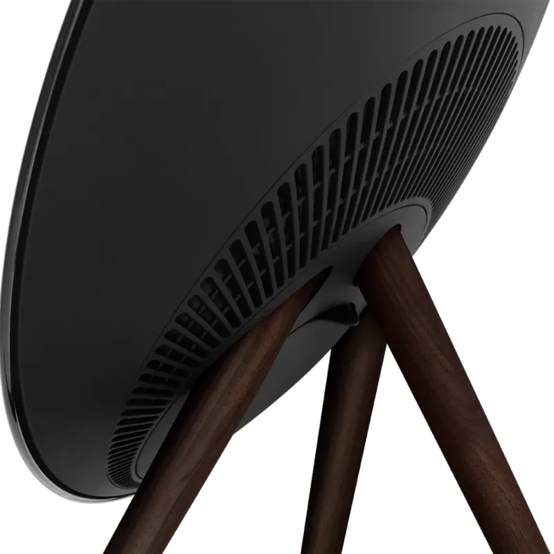 Beosound A9 5. paaudzes skaļrunis Black Anthracite (Mugura melna/Pārklājs melns/Kājas tumšs ozols)