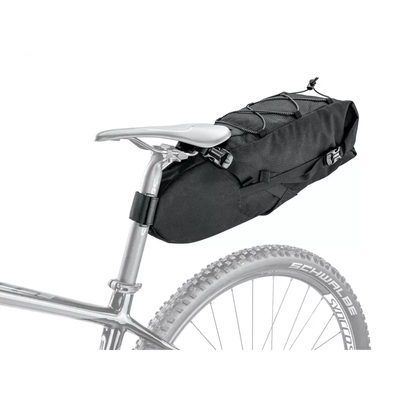 Sēdekļa soma TOPEAK BackLoader 10 L — sēdeklim piestiprināma velosipēda soma, Neilons & Polietilēns, 600×200×180 mm