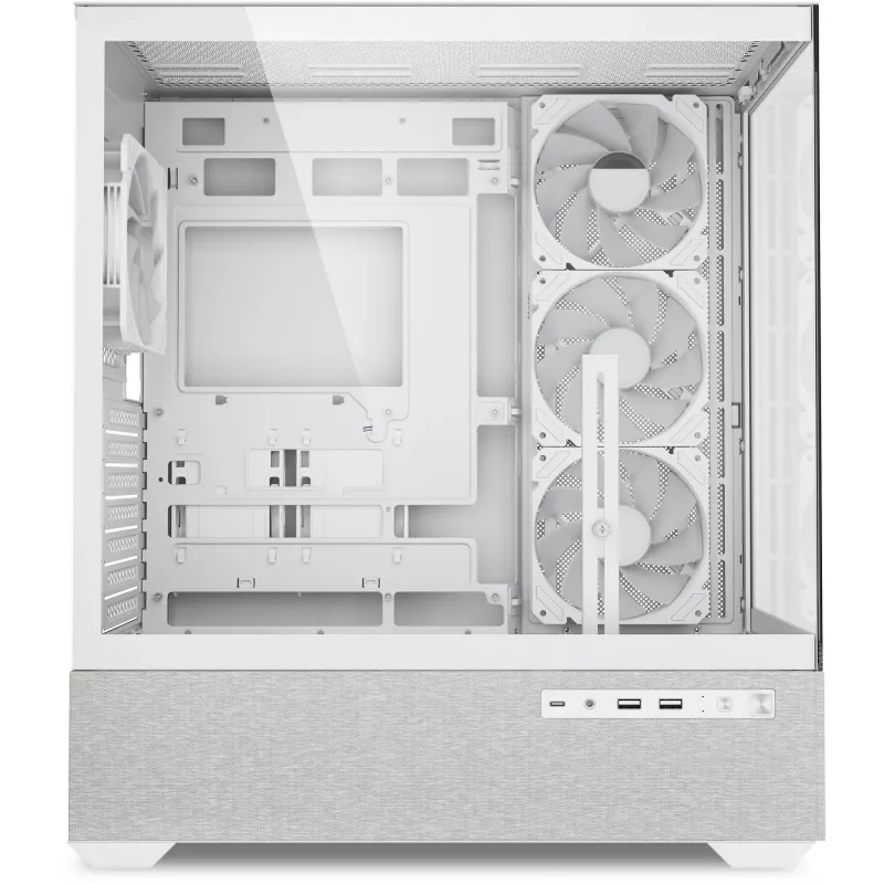Sharkoon AK7 ARGB ATX datora korpuss balts