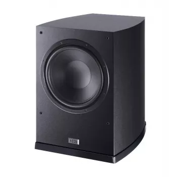 Zemfrekvences skaļrunis Heco Victa Elite Sub 252A, melns, aktīvs 25 cm draiveris