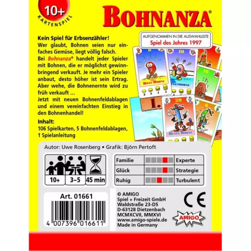 Bohnanza, kāršu spēle